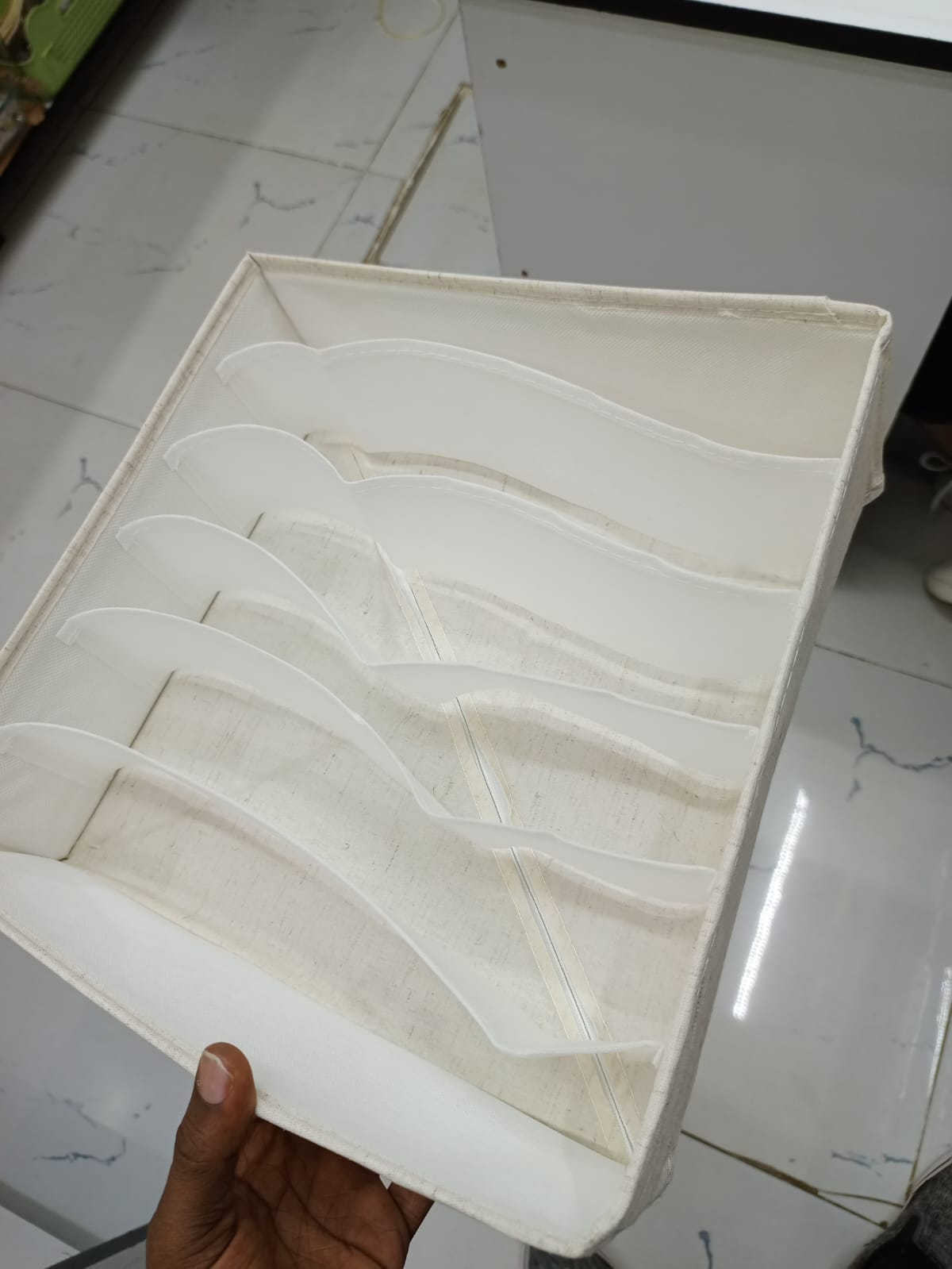 3-Piece Foldable Fabric Drawer Organizers