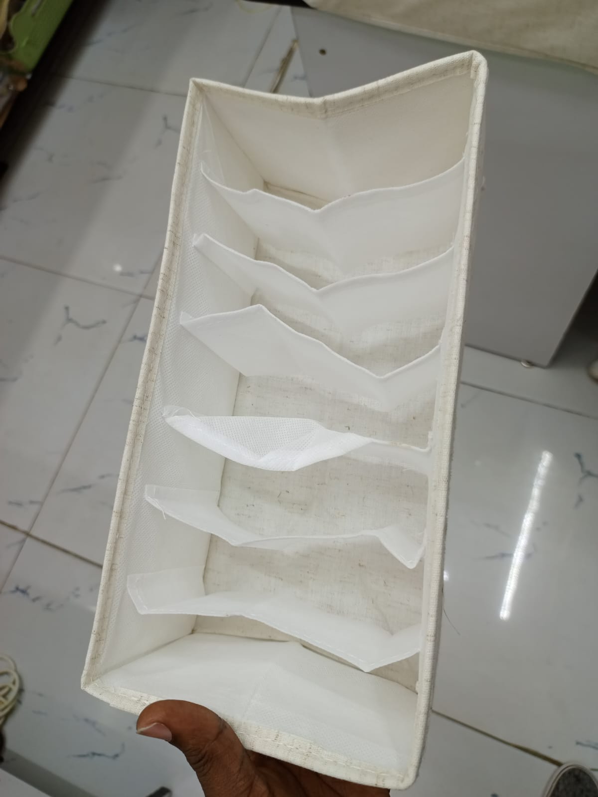 3-Piece Foldable Fabric Drawer Organizers