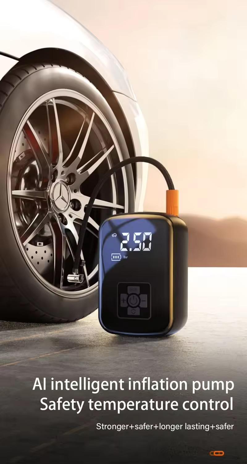 Portable Mini Wireless Tire Inflator