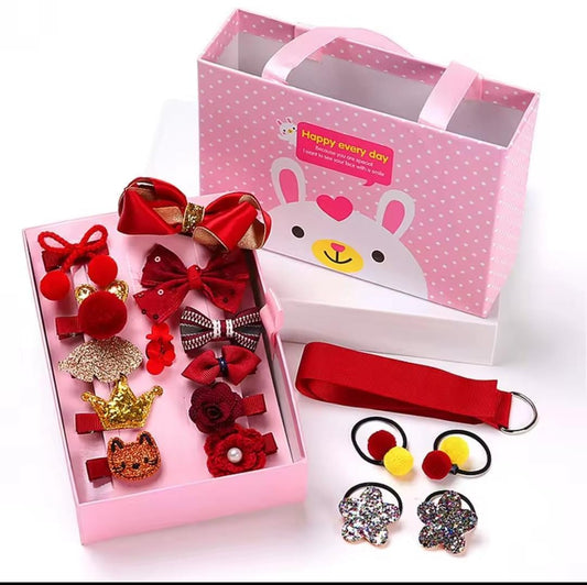18pcs Kids Hair Accessories Set