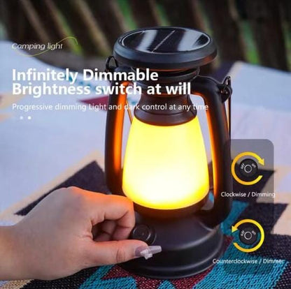 Solar Retro Lamp