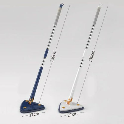 Long Handle Triangular Twist Mop