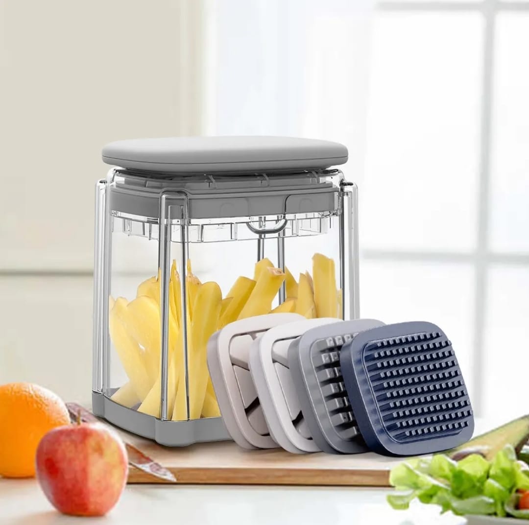 Press-Type French Fries and Vegetable Cutter