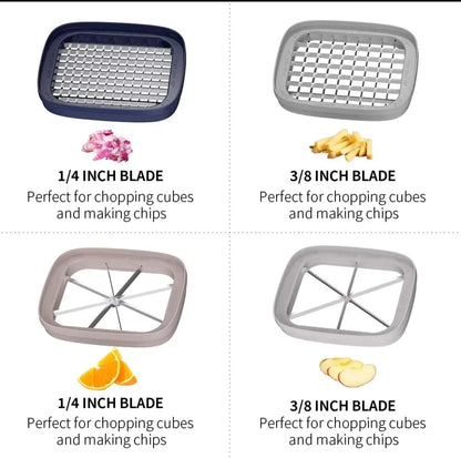 Press-Type French Fries and Vegetable Cutter
