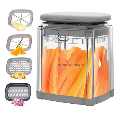 Press-Type French Fries and Vegetable Cutter