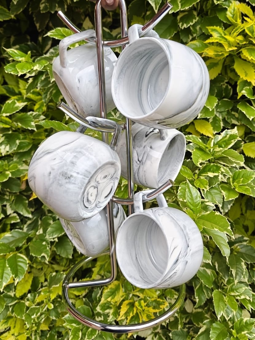 6-Piece Pot Mug Set