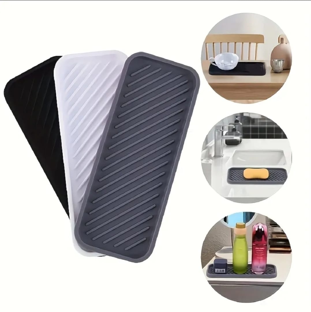 Silicone Sink Protector and Bathroom Tray