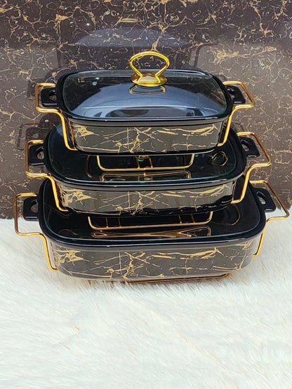 Ceramic food warmers/serving bowls