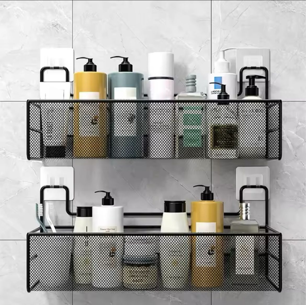 Large Mesh Bathroom Rack