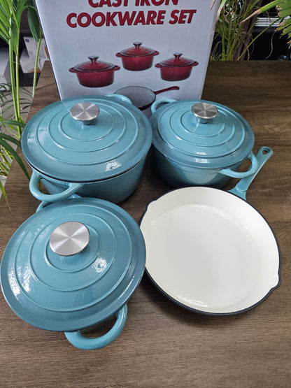 Enamel Cast Iron Cooking Pots