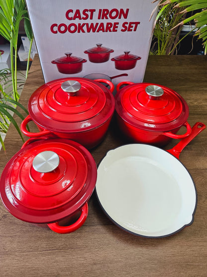 Enamel Cast Iron Cooking Pots