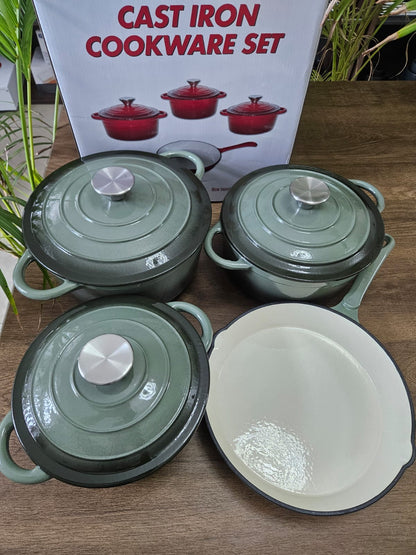 Enamel Cast Iron Cooking Pots