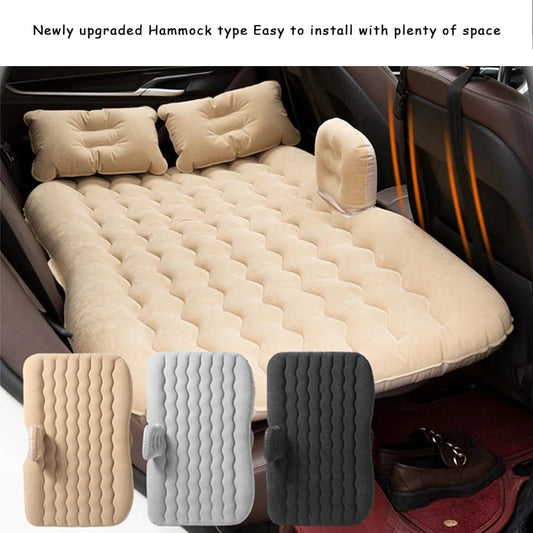 Portable Inflatable Car Back Seat Bed