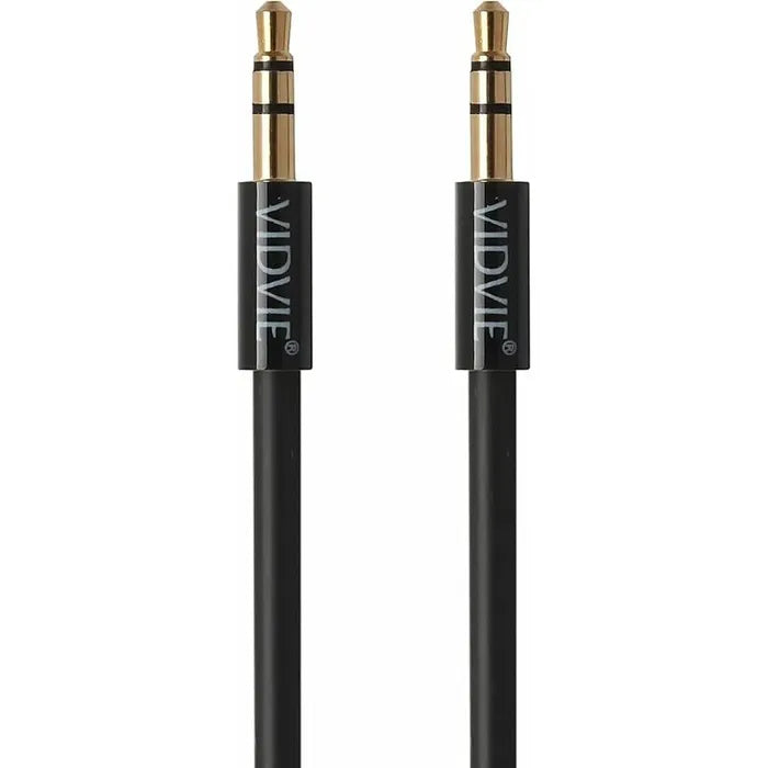 VIDVIE AL1110 3.5mm to 3.5mm Braided Aux Audio Cable – Durable & Stable Transmission (180cm)