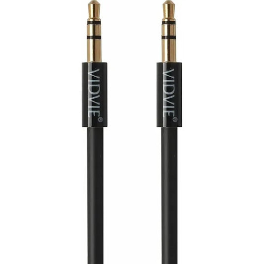 VIDVIE AL1110 3.5mm to 3.5mm Braided Aux Audio Cable – Durable & Stable Transmission (180cm)