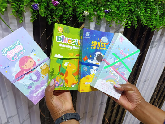 Kids Colouring Book with 60 Sheets