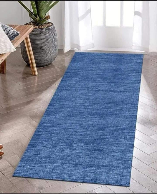 Monocolor Corridor/Kitchen/Entryway Runner Rug
