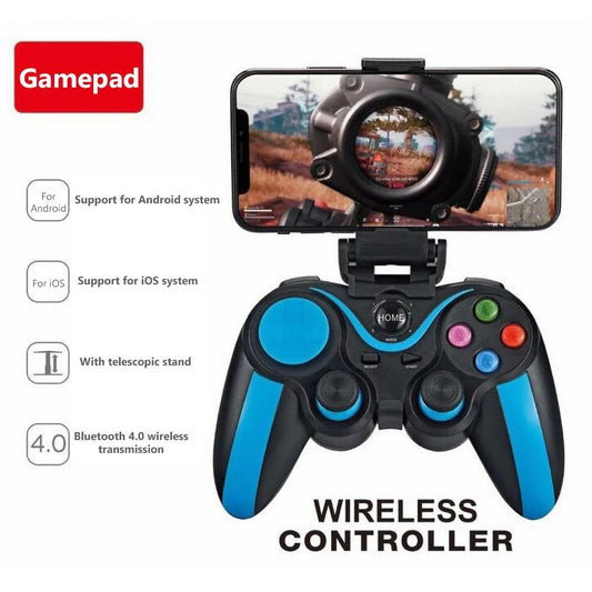 S9 Wireless Game Controller – Bluetooth 4.0 Gamepad for Android, iOS, and Windows Devices