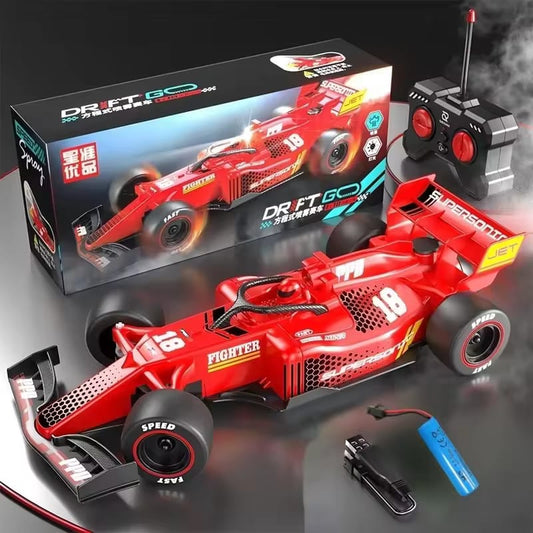F1 Smoking Rechargeable RC Car