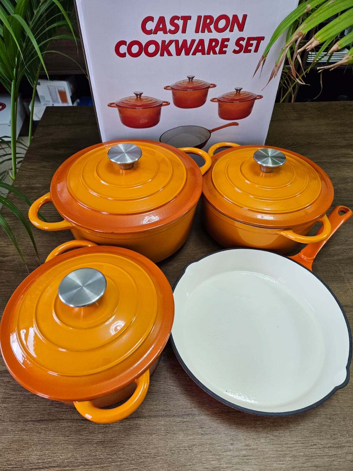 Enamel Cast Iron Cooking Pots