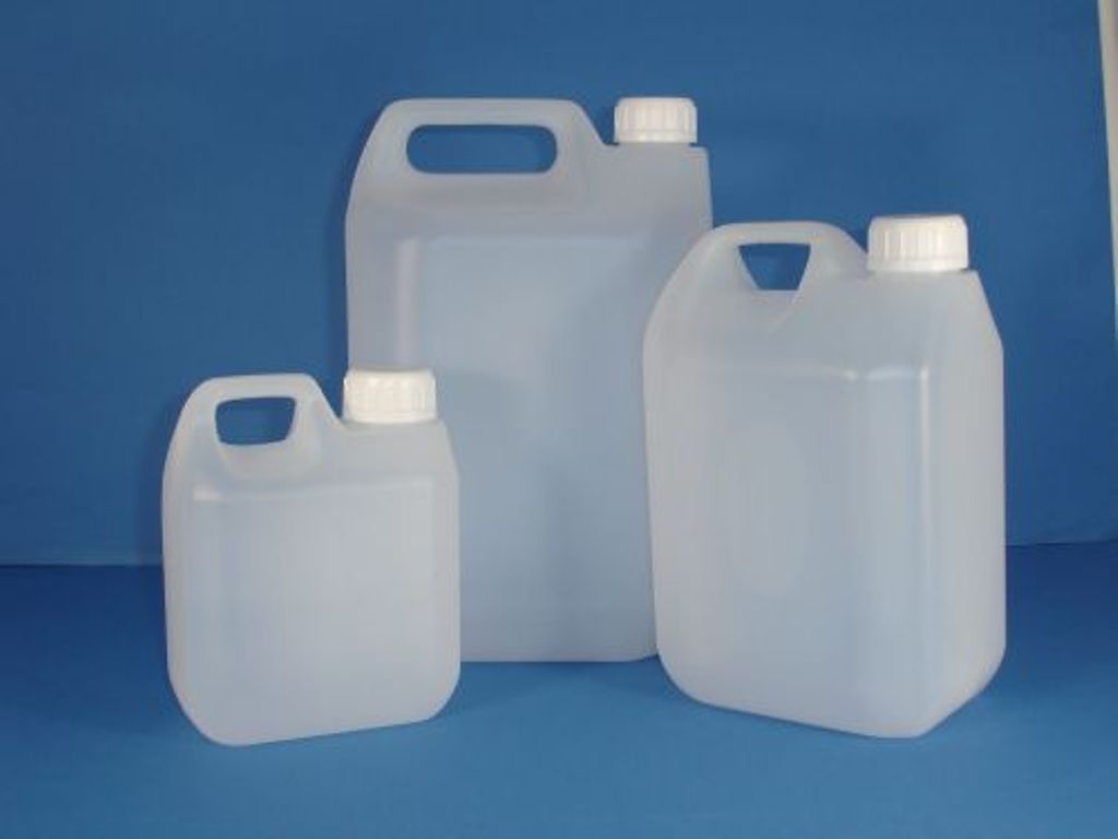 Natural Lightweight HDPE Plastic Storage Packaging Jerry cans/Jerricans