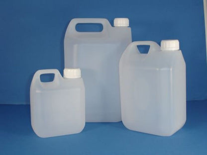 Natural Lightweight HDPE Plastic Storage Packaging Jerry cans/Jerricans