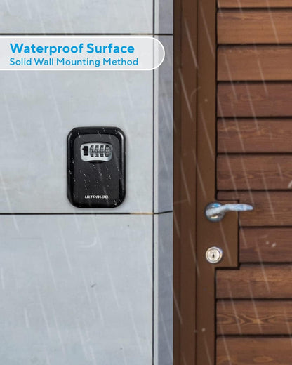 Weatherproof Wall-mounted Key Lock Box Safe