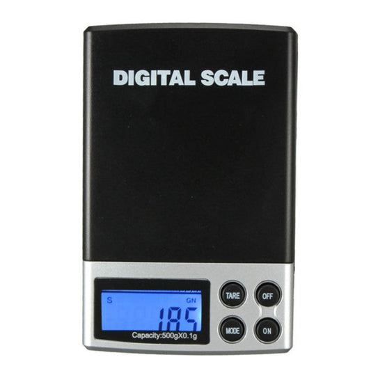 Digital Precision Electronic Pocket Scale (500g/0.1g)