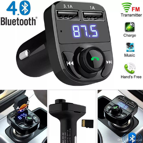 VIDVIE FM03 High Power Car Wireless Transmitter – 48W Fast Charging