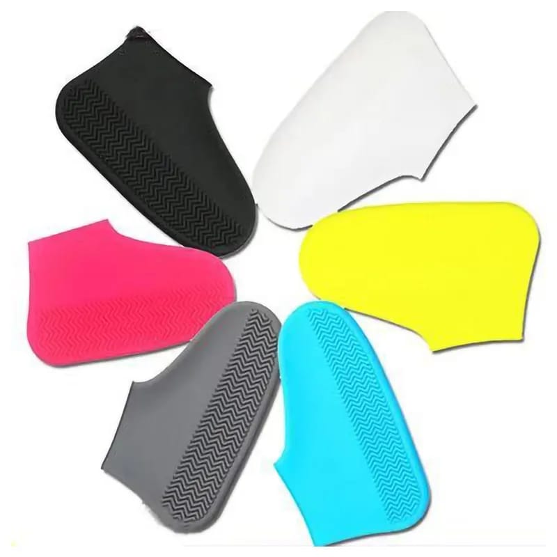 Thickened Unisex Silicone Shoe Cover – Waterproof & Anti-Skid