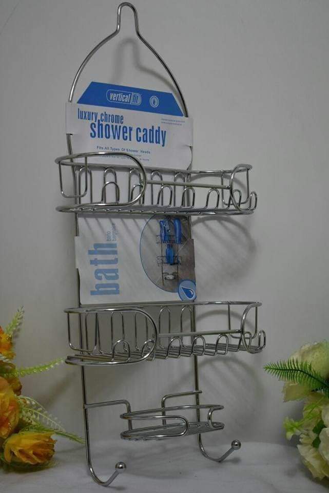 Steel Shower Caddy 1pc