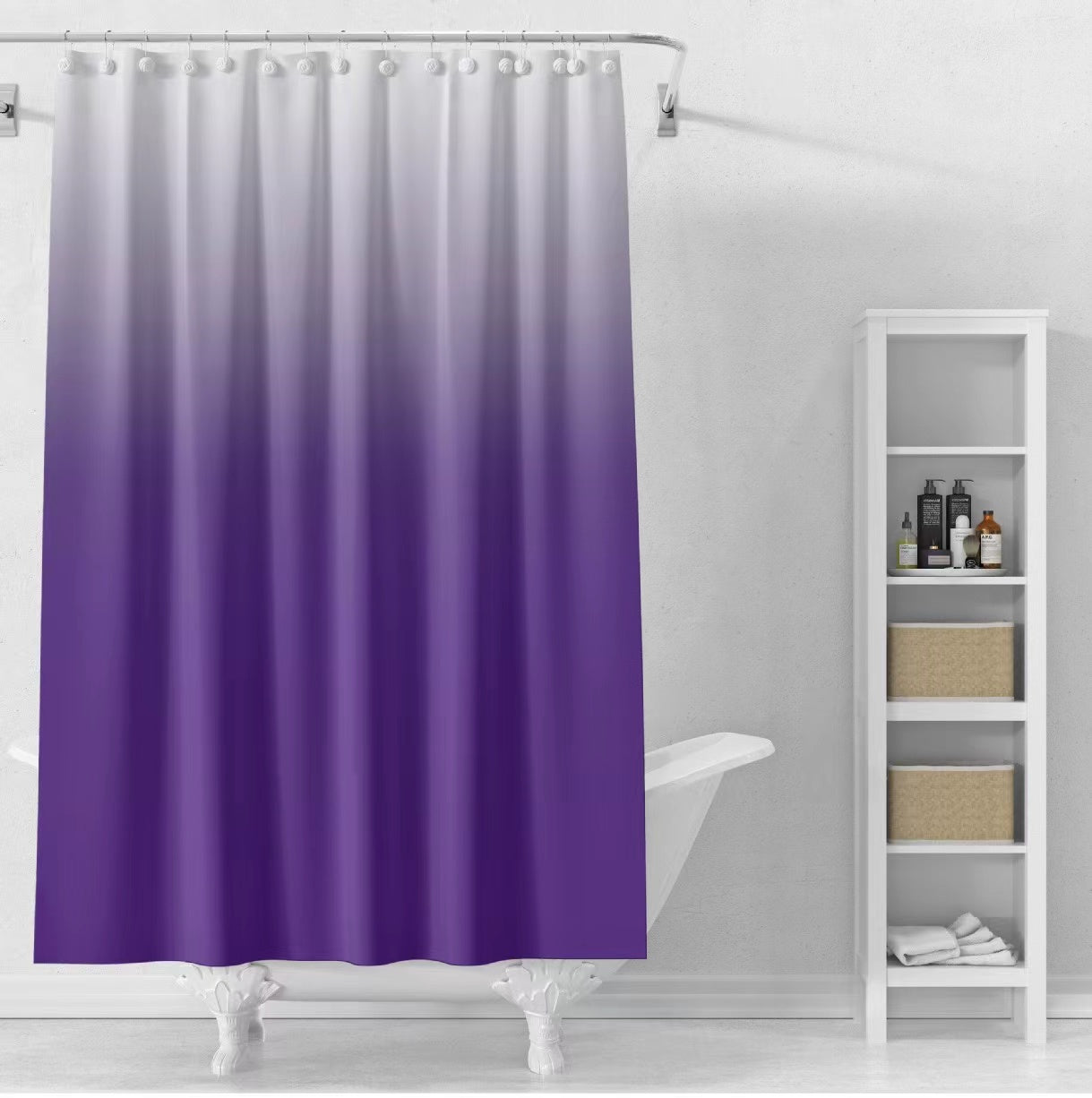 Shower curtains180*180cm Shower curtains with hooks