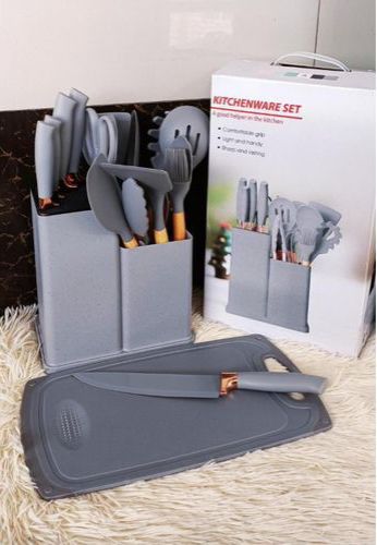 19PC Executive Silicone Spoons Set – Durable & Stylish