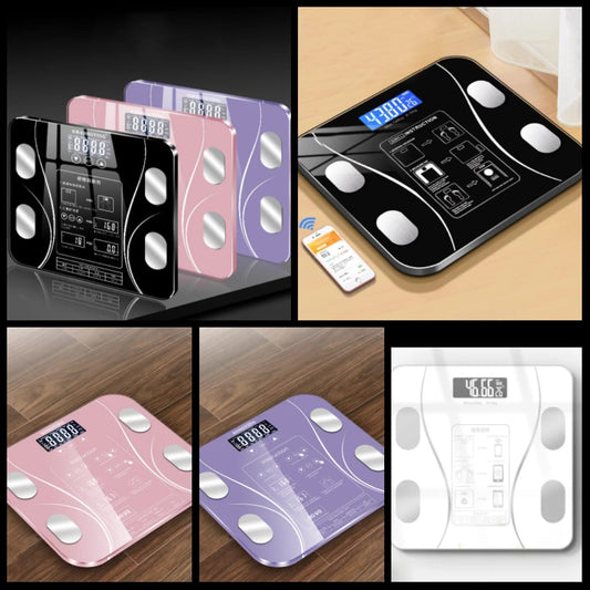 Bluetooth BMI Weighing Scale with Tape Measure